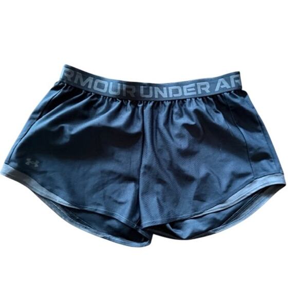 Under Armour Women’s Black Running Shorts – Size L (Loose Fit) - Picture 2 of 5